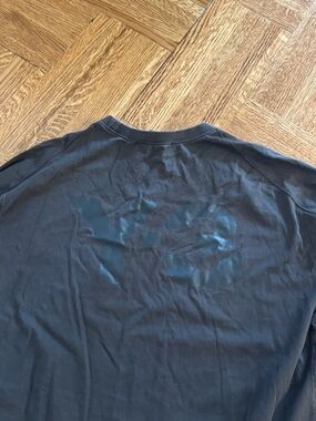 Y-3 Adidas long sleeve grey tshirt